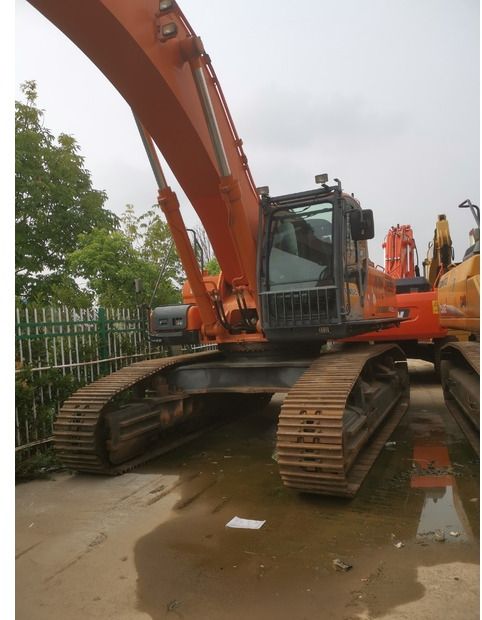 2020 Doosan DX500LC crawler excavator, front three-quarter view 2020 Doosan DX500LC crawler excavator, front three-quarter view