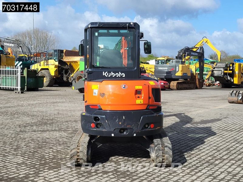2022 Kubota U36-4 mini excavator rear view 2022 Kubota U36-4 mini excavator rear view