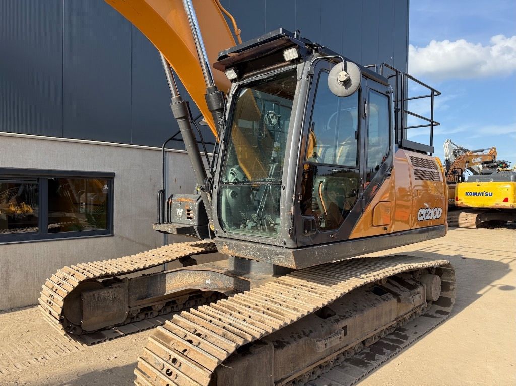 2019 CASE CX210D crawler excavator, side view 2019 CASE CX210D crawler excavator, side view