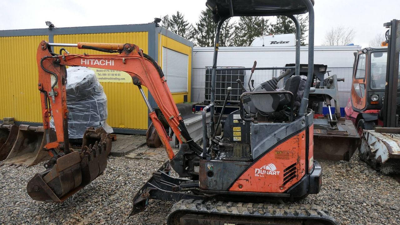 2008 Hitachi ZX17U mini excavator, side view 2008 Hitachi ZX17U mini excavator, side view