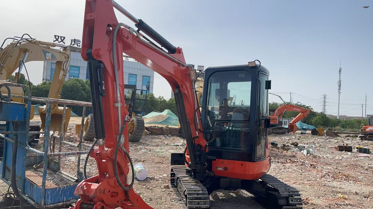 2023 Sany U35 mini excavator, side view
