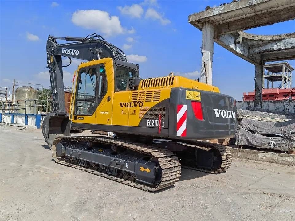 2023 Volvo EC210LC crawler excavator, rear three-quarter view 2023 Volvo EC210LC crawler excavator, rear three-quarter view