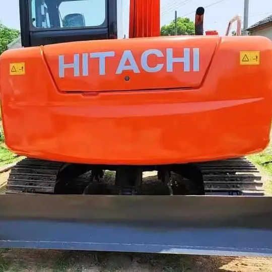 2023 Hitachi ZX70 crawler excavator rear view