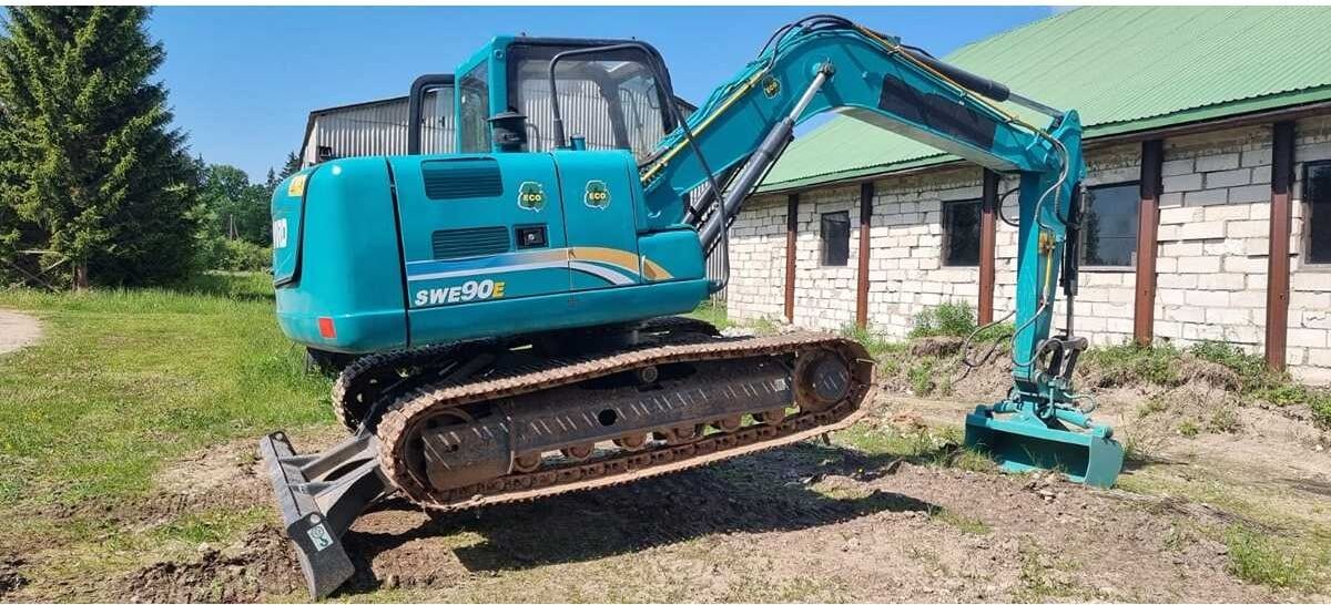 2022 Sunward SWE90E crawler excavator, side view 2022 Sunward SWE90E crawler excavator, side view