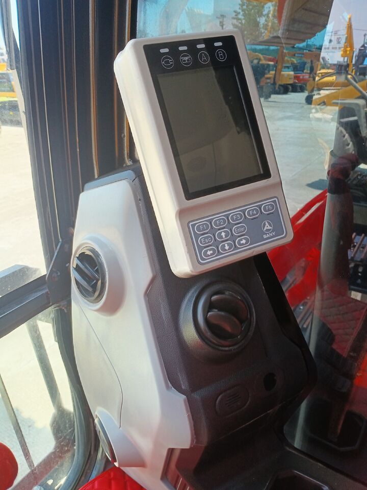 2023 Sany 305H crawler excavator cab interior monitor view