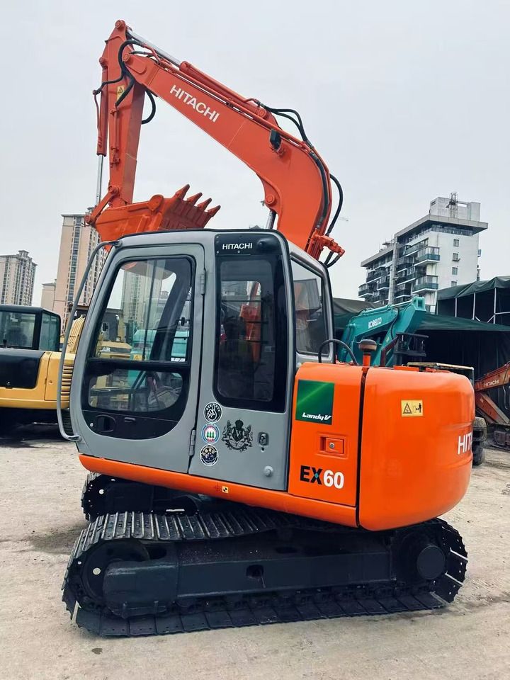 2023 Hitachi EX60 crawler excavator, side view 2023 Hitachi EX60 crawler excavator, side view