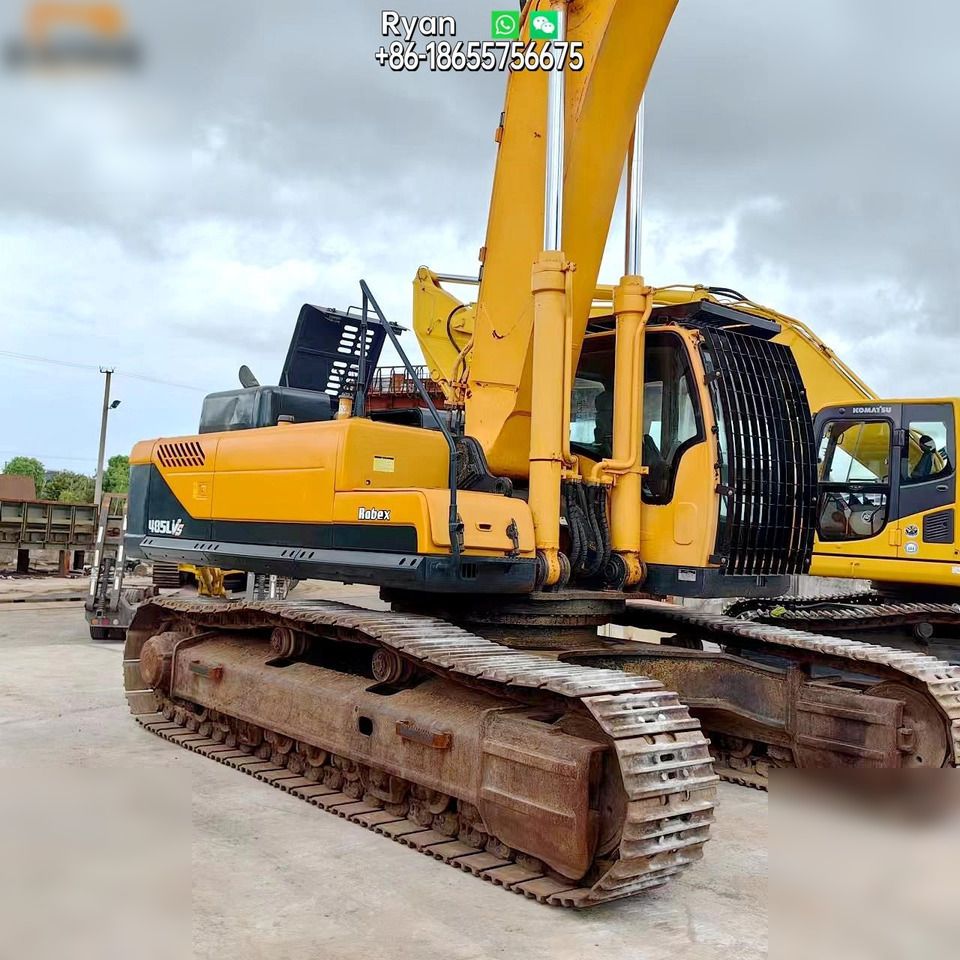 2020 Hyundai R485LVS crawler excavator, side view 2020 Hyundai R485LVS crawler excavator, side view