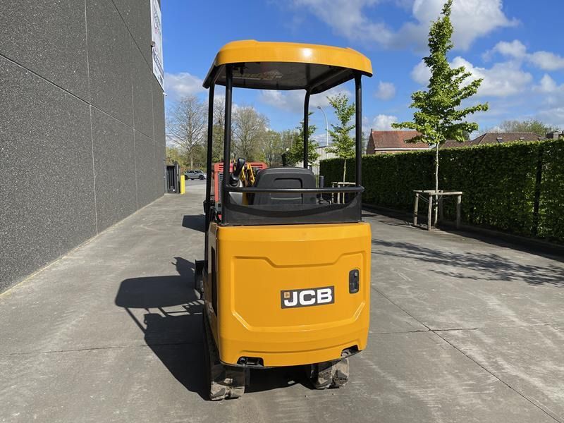 2019 JCB 15C-1 mini excavator, rear view