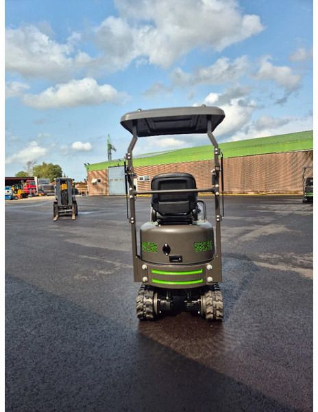 2026 WCM CTX8010 mini excavator, rear view