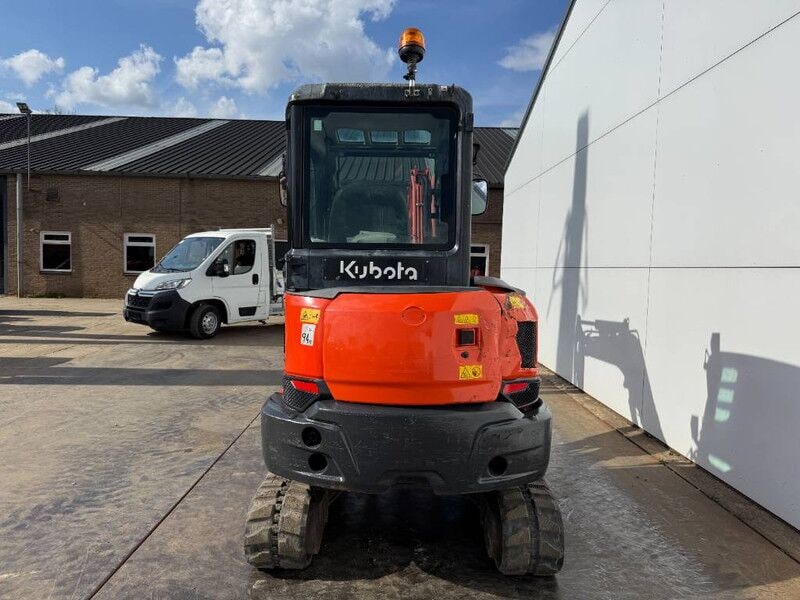 2020 Kubota KX037-4 mini excavator, rear view 2020 Kubota KX037-4 mini excavator, rear view
