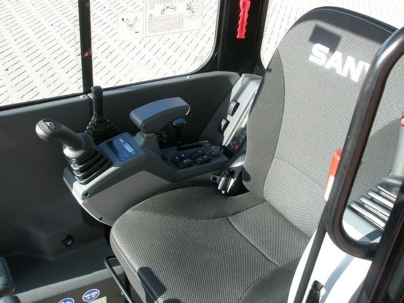 2022 Sany SY18C mini excavator interior cab view 2022 Sany SY18C mini excavator interior cab view