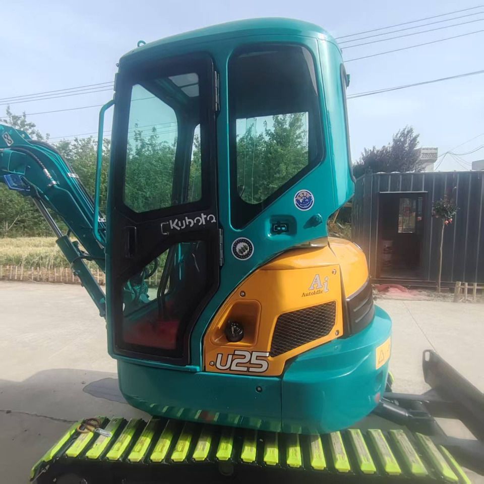 2023 Kubota U25 mini excavator, side profile view 2023 Kubota U25 mini excavator, side profile view