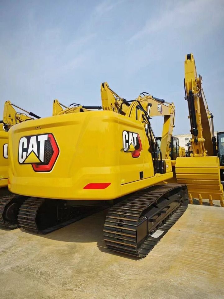 2026 Caterpillar 320GC crawler excavator rear three-quarter view 2026 Caterpillar 320GC crawler excavator rear three-quarter view