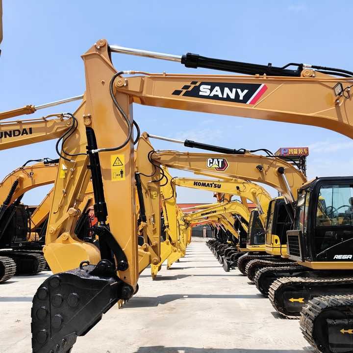 2022 Sany 155C crawler excavator, side profile view 2022 Sany 155C crawler excavator, side profile view