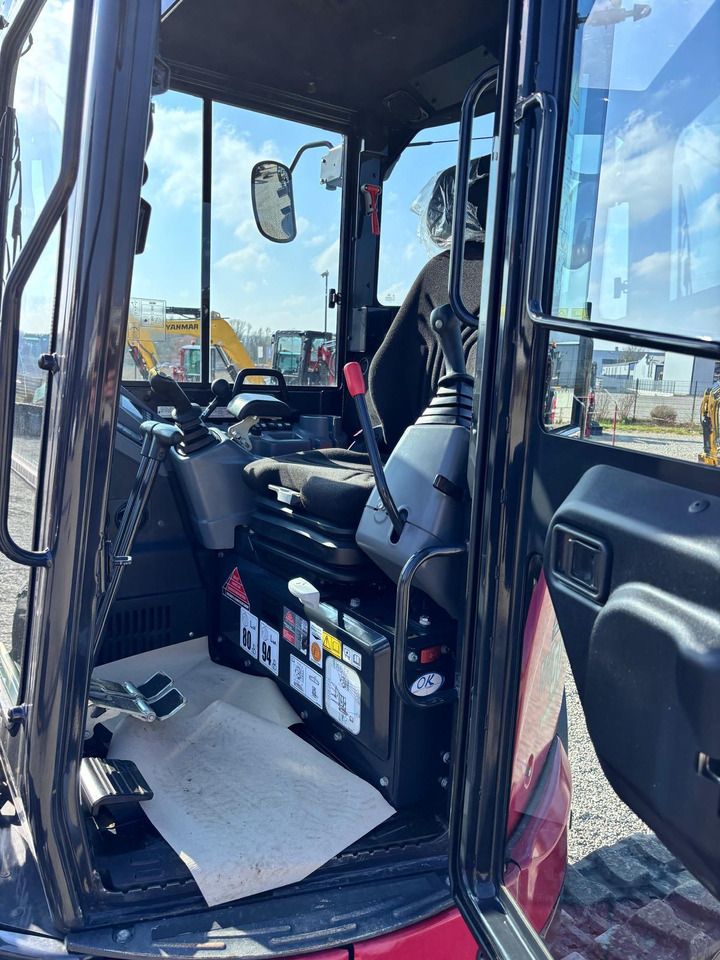 2023 Yanmar VIO50-6 mini excavator interior view 2023 Yanmar VIO50-6 mini excavator interior view