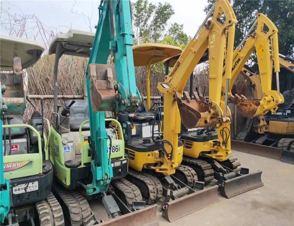 2023 Yanmar VIO 17 mini excavator, front view 2023 Yanmar VIO 17 mini excavator, front view