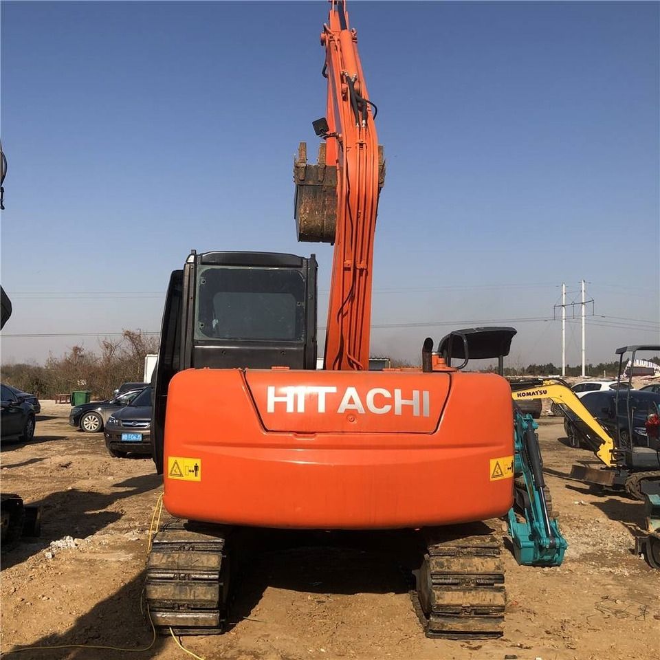 2024 Hitachi ZX70-5A mini excavator rear view 2024 Hitachi ZX70-5A mini excavator rear view