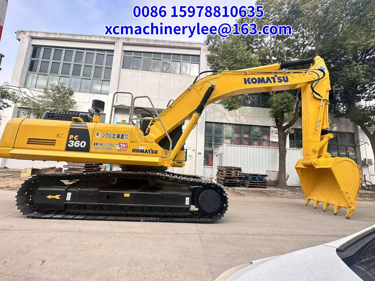 2023 Komatsu PC360 crawler excavator, side profile view 2023 Komatsu PC360 crawler excavator, side profile view