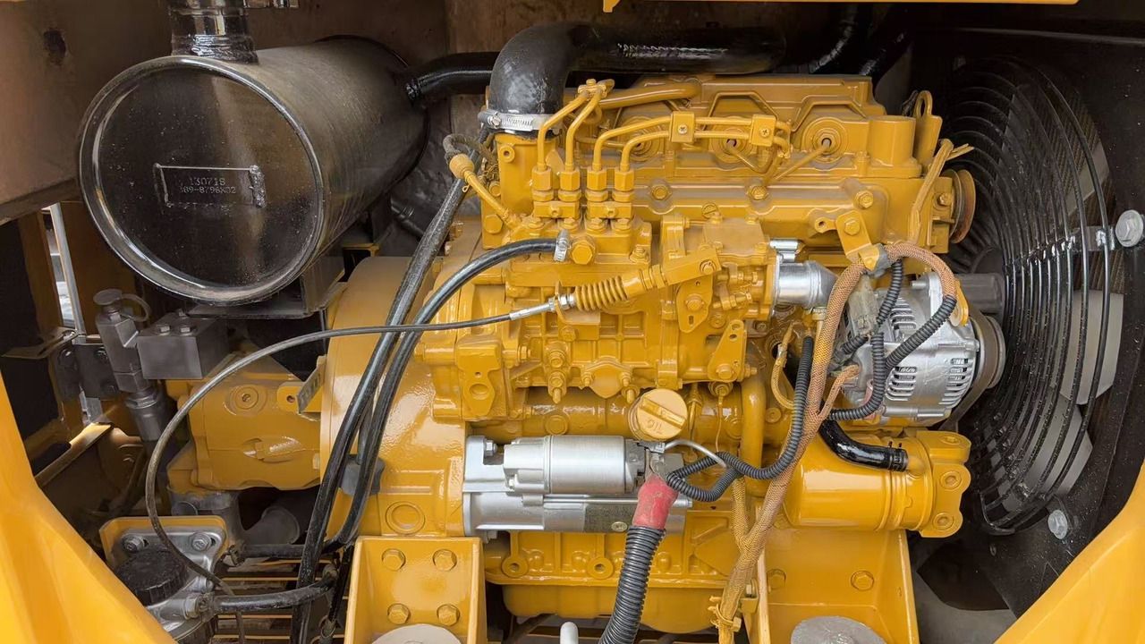 2022 Caterpillar 306E2 mini excavator engine bay view