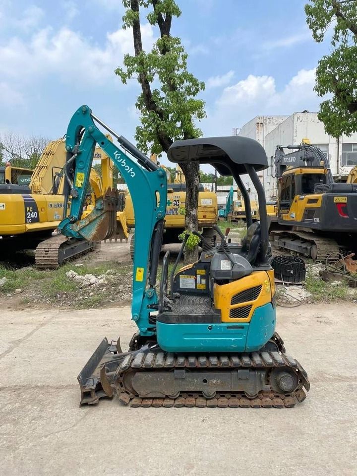 2020 Kubota U17 mini excavator, side view