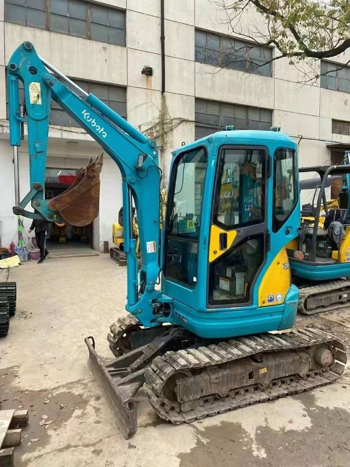 2022 Kubota U25 mini excavator, side view 2022 Kubota U25 mini excavator, side view