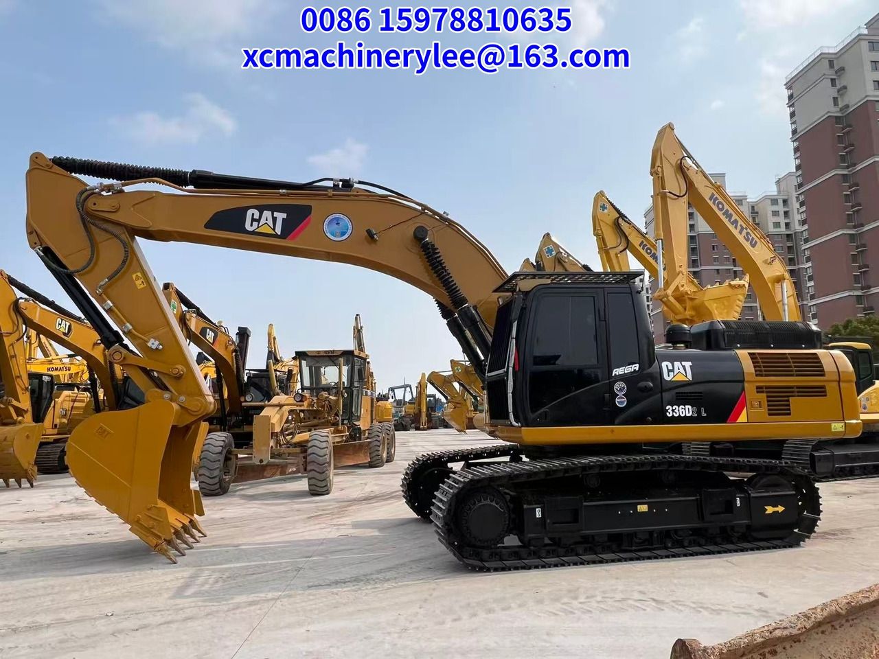 2023 Caterpillar 336D2 L crawler excavator, side view