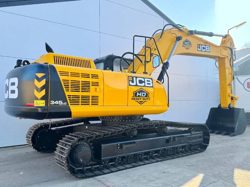 2025 JCB JS345LC HD crawler excavator, rear three-quarter view 2025 JCB JS345LC HD crawler excavator, rear three-quarter view