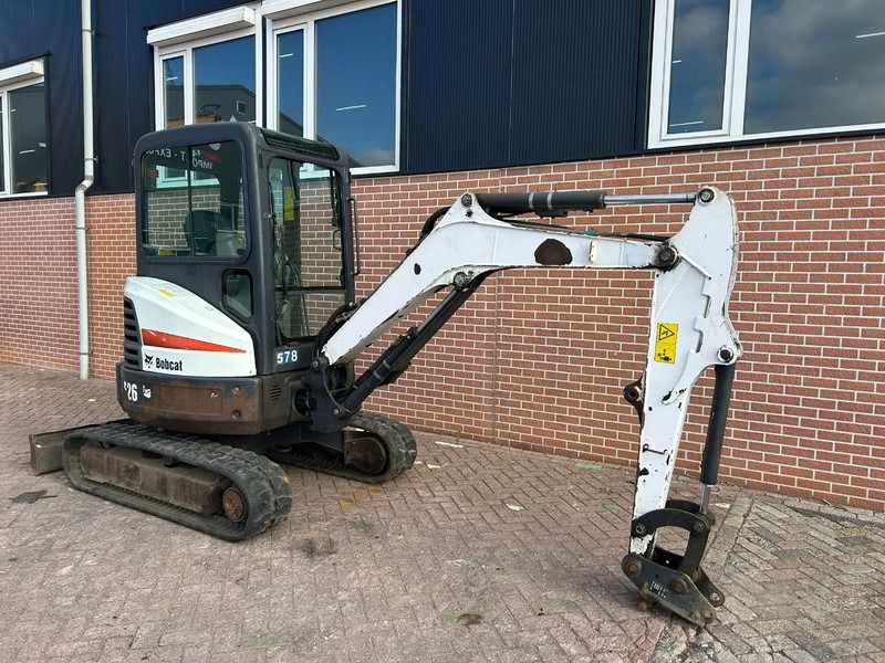 2012 Bobcat E26 mini excavator, side view 2012 Bobcat E26 mini excavator, side view