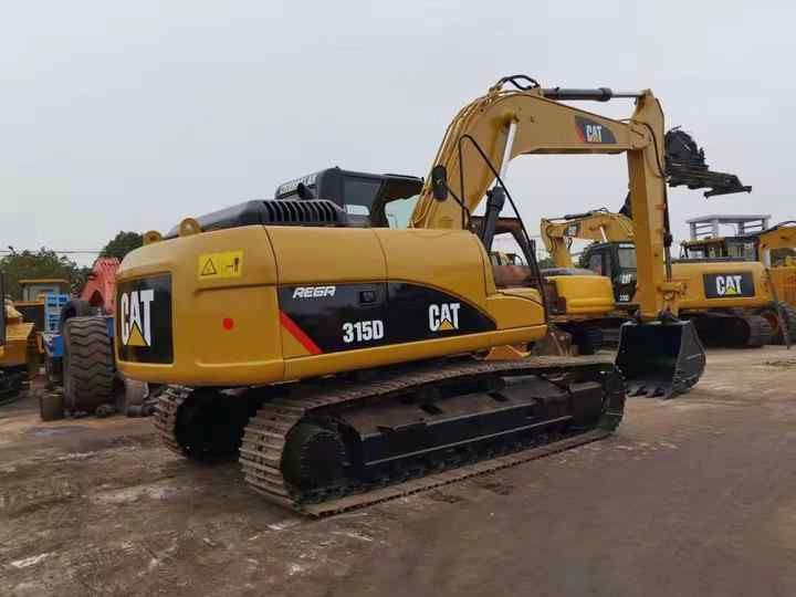 2024 Caterpillar 315D crawler excavator, rear three-quarter view 2024 Caterpillar 315D crawler excavator, rear three-quarter view