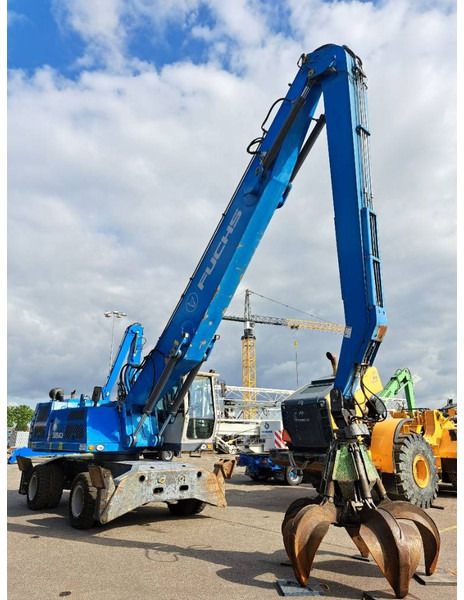 2011 Fuchs MHL350E material handler, side view