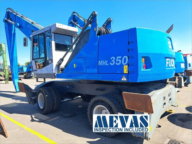 2006 Fuchs MHL350D material handler, rear three-quarter view 2006 Fuchs MHL350D material handler, rear three-quarter view