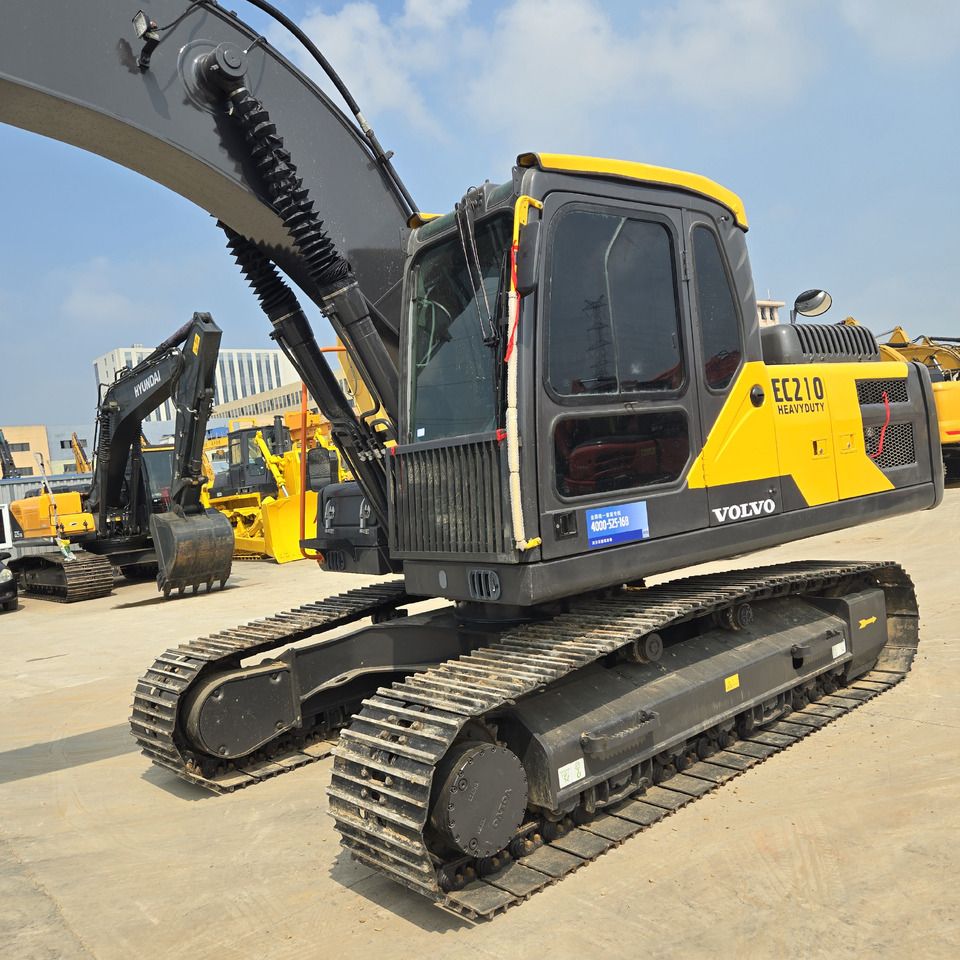 2022 Volvo EC210 crawler excavator, side view