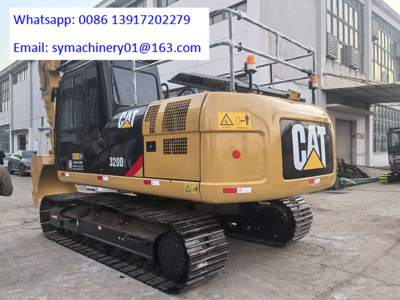 2025 Caterpillar 320D2L Raupenbagger, hintere Dreiviertelansicht 2025 Caterpillar 320D2L Raupenbagger, hintere Dreiviertelansicht