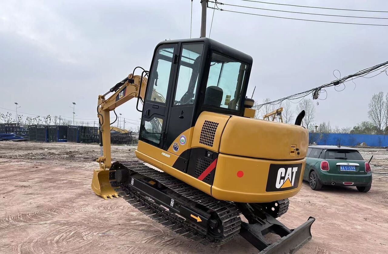 2021 Caterpillar 306D crawler excavator, rear three-quarter view 2021 Caterpillar 306D crawler excavator, rear three-quarter view