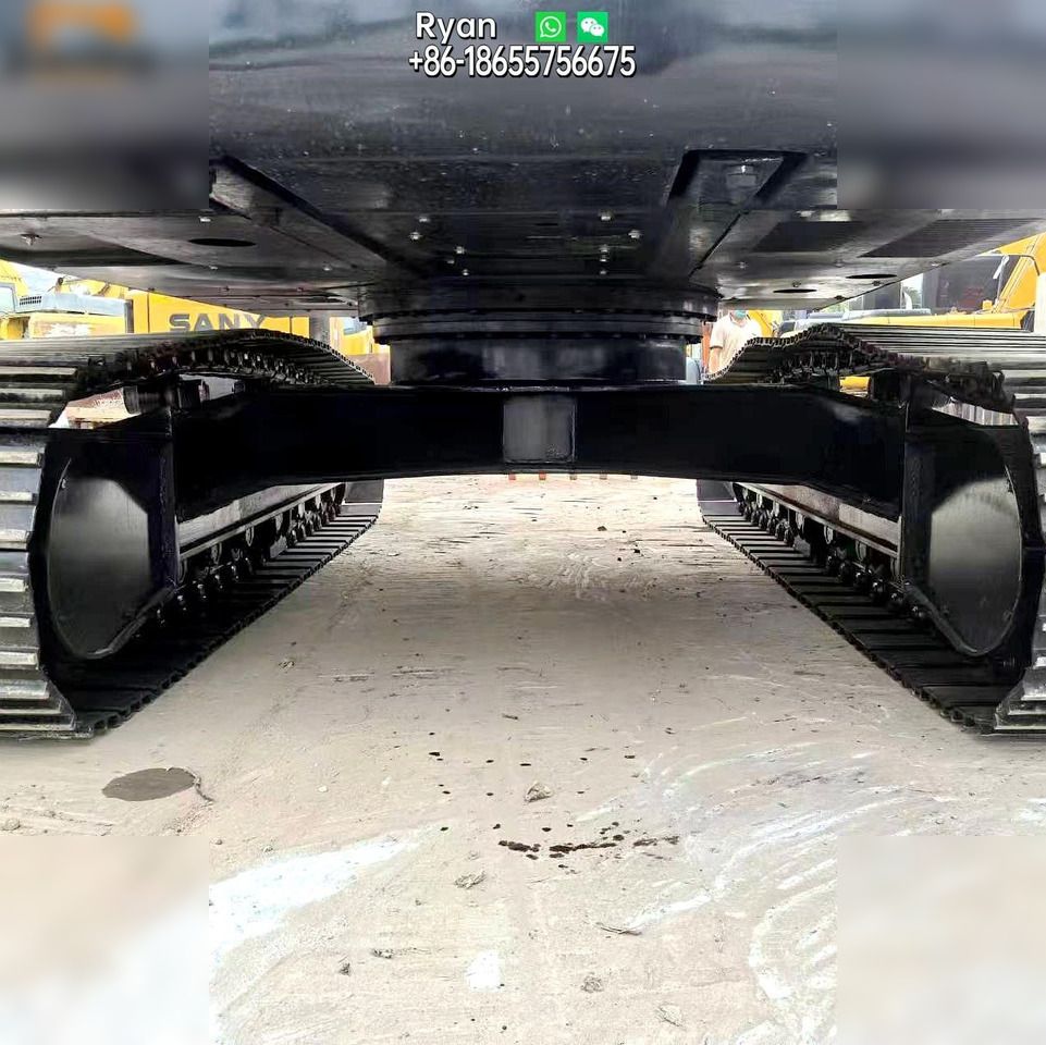 2019 Hitachi ZX210 crawler excavator undercarriage view