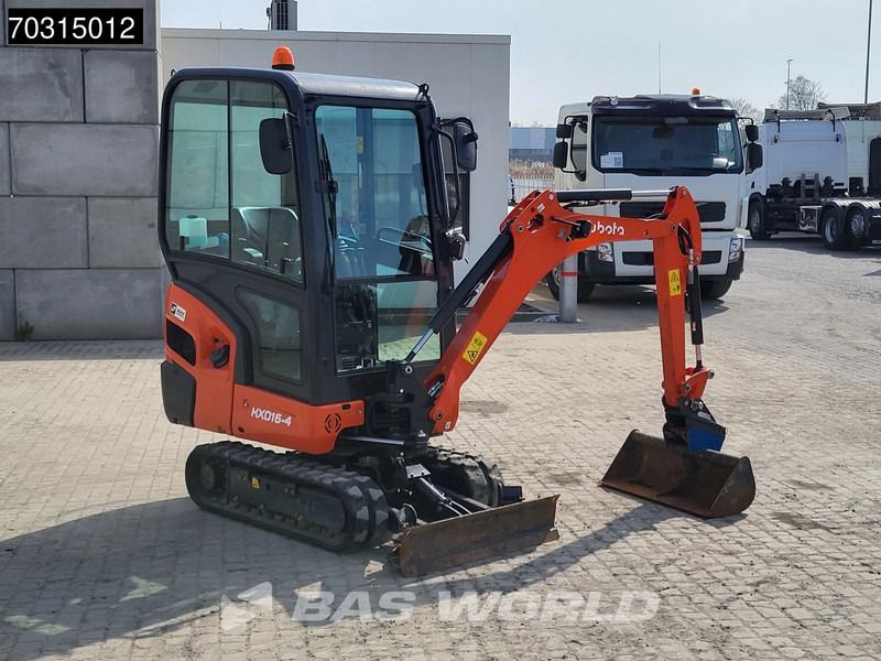 2023 Kubota KX016-4 mini excavator, side view 2023 Kubota KX016-4 mini excavator, side view