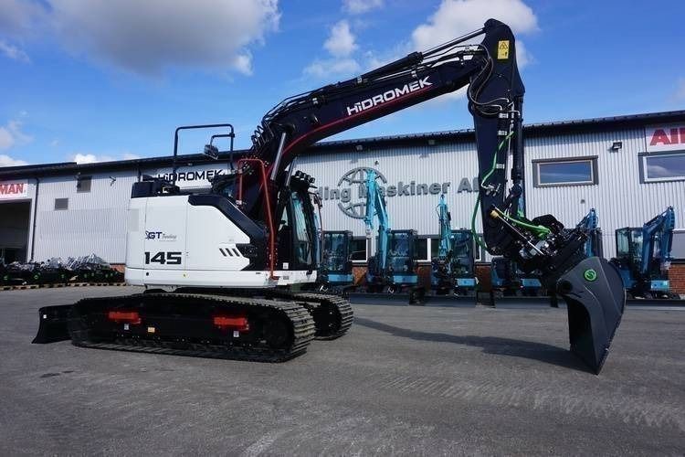 2025 Hidromek HMK 145 LCSR-5 crawler excavator, side view 2025 Hidromek HMK 145 LCSR-5 crawler excavator, side view
