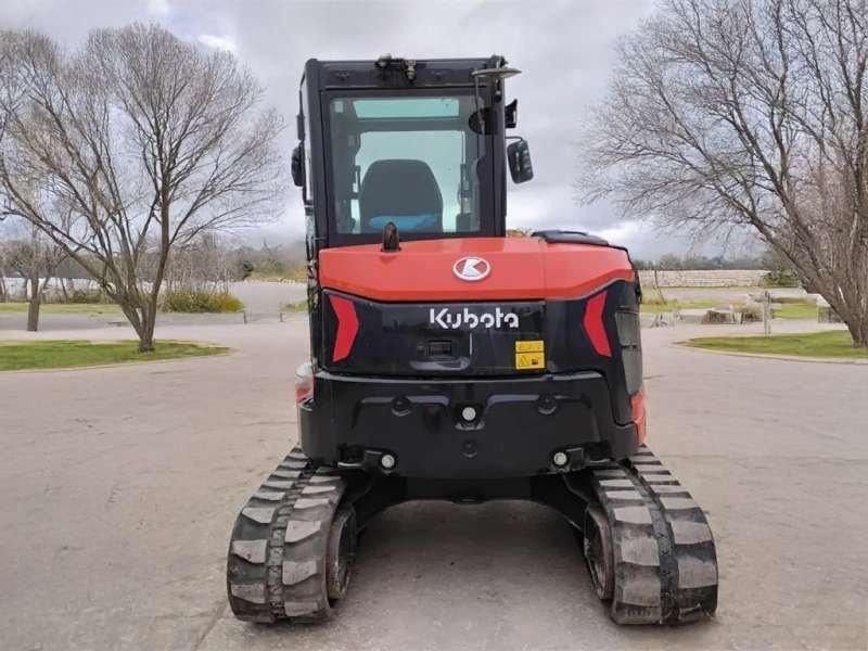 2022 Kubota U50-5 mini excavator, rear view 2022 Kubota U50-5 mini excavator, rear view