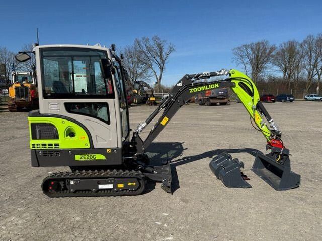 2025 Zoomlion ZE20G mini excavator side view 2025 Zoomlion ZE20G mini excavator side view