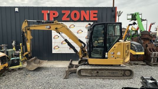 2022 Caterpillar 306CR NEXT GEN mini excavator, side view