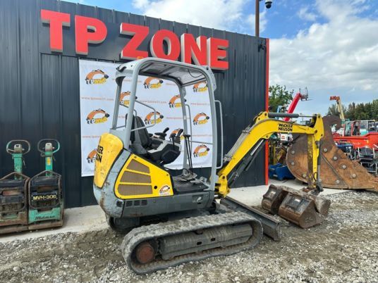 2015 Wacker Neuson ET24 mini excavator, side view