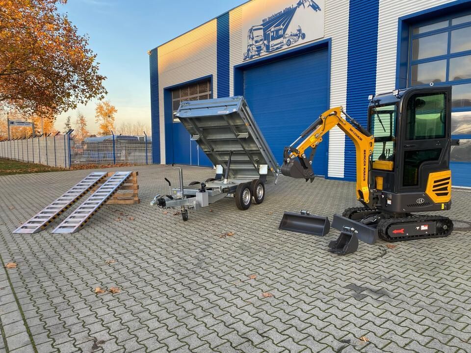 Berger Kraus BK1250KSR Mini Excavator Berger Kraus BK1250KSR Mini Excavator