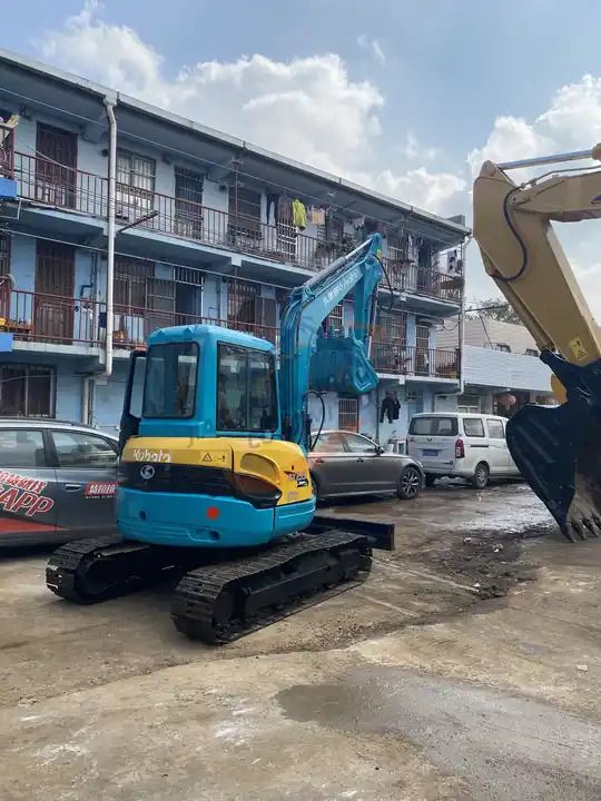 2016 Kubota KX155 crawler excavator, rear three-quarter view 2016 Kubota KX155 crawler excavator, rear three-quarter view