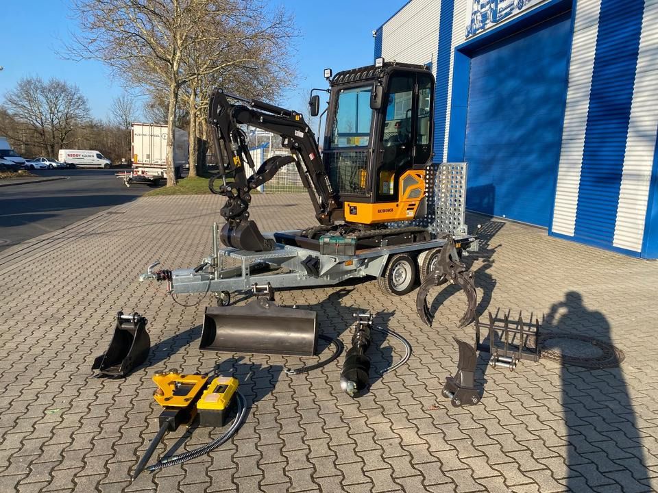 Mini escavatore Berger Kraus BK2000NKSR