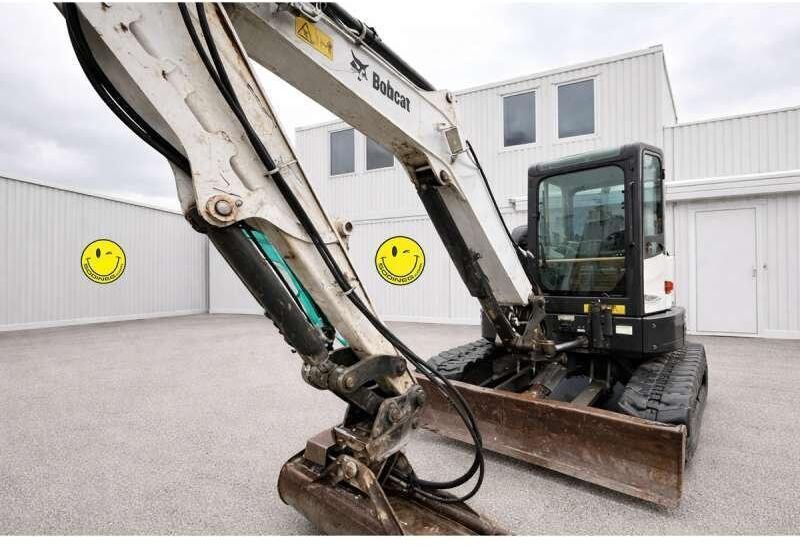 2015 Bobcat E50 mini excavator, side view 2015 Bobcat E50 mini excavator, side view