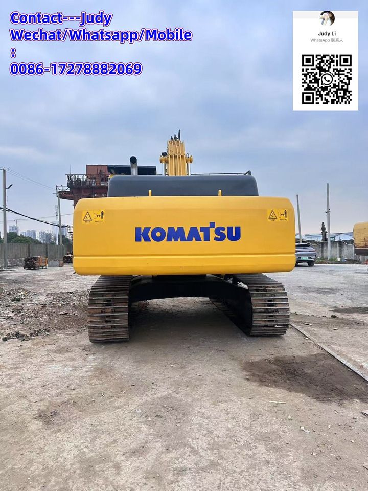 2020 Komatsu PC350 crawler excavator, rear view 2020 Komatsu PC350 crawler excavator, rear view