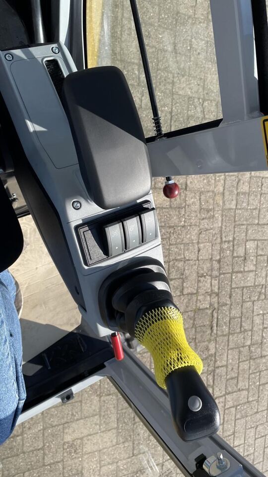 2023 Wacker Neuson ET16 mini excavator interior control lever 2023 Wacker Neuson ET16 mini excavator interior control lever