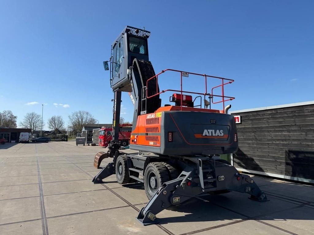 2021 Atlas 200MH material handler rear view 2021 Atlas 200MH material handler rear view