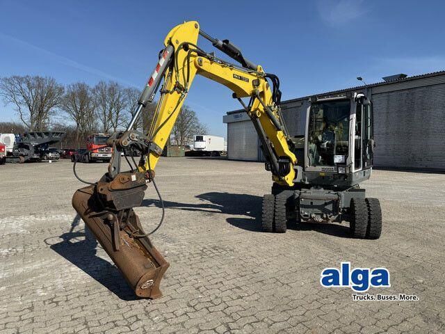 2019 Wacker Neuson EW65 wheel excavator, side view