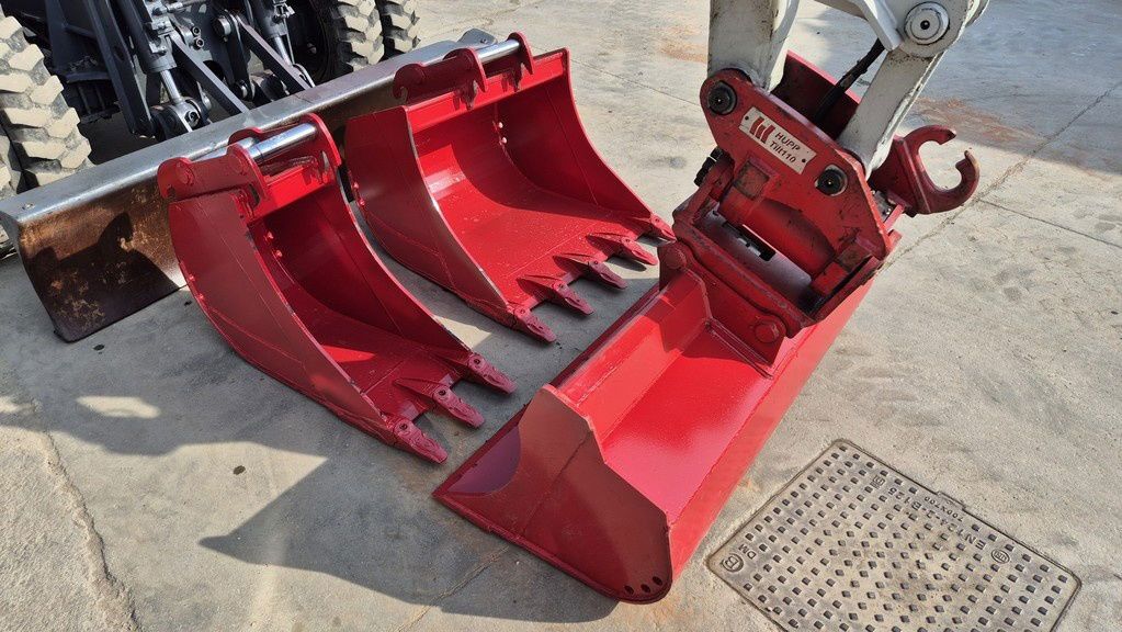 2021 Takeuchi TB295W wheel excavator attachments
